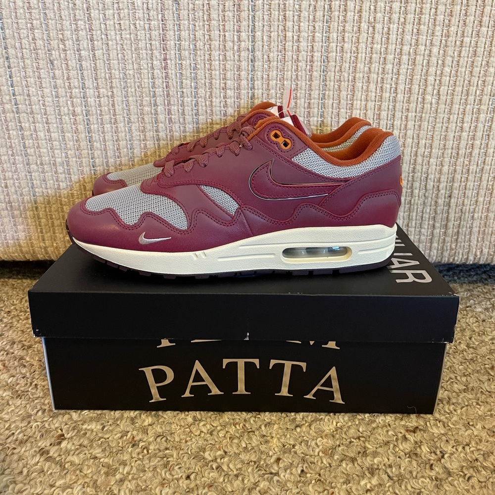Nike Air Max 1 Patta ‘Burgundy’